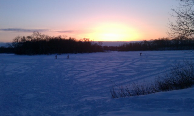 lake o the isles (a few blocks from home)