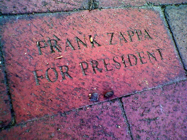 FRANK ZAPPA FOR PRESIDENT
