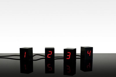 numbers led clock