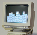 Screen burning an IBM PS/2 computer using Gorilla.bas.