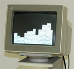 Screen burning an old Dell tower computer using Gorilla.bas.